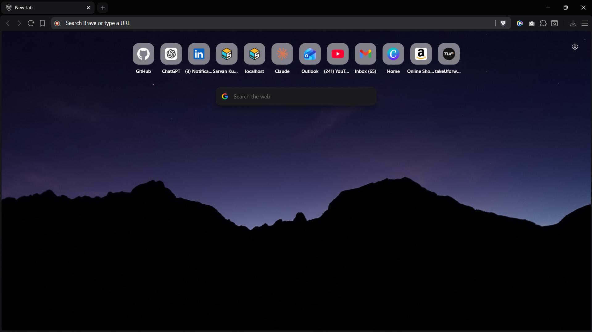 Before: Cluttered Bookmarks